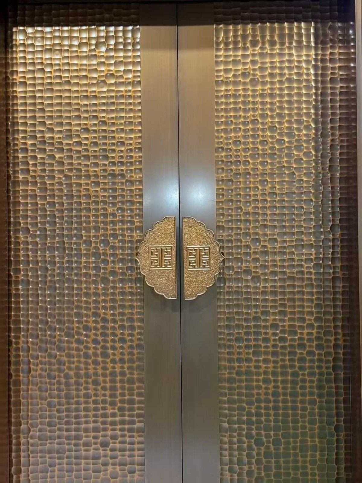 Cast Aluminum Doors detail