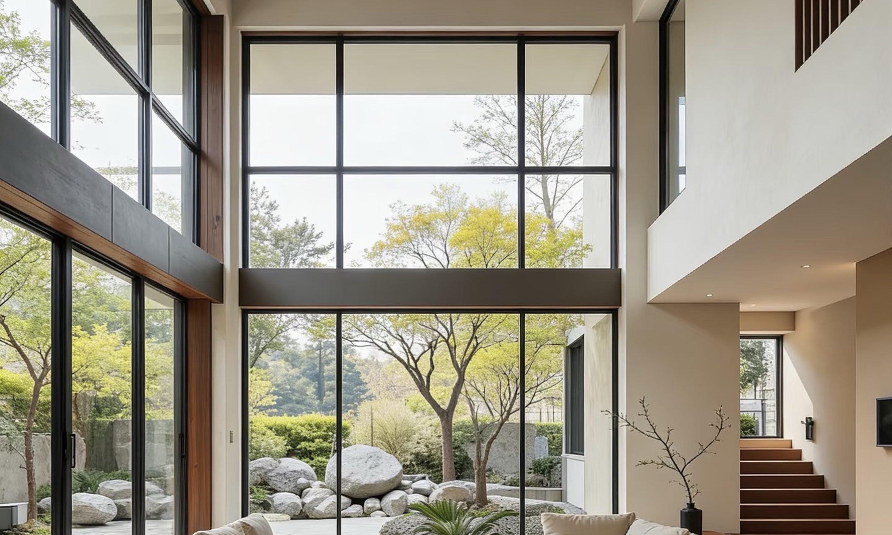 Premium entrance and window installation by SJ DOORS