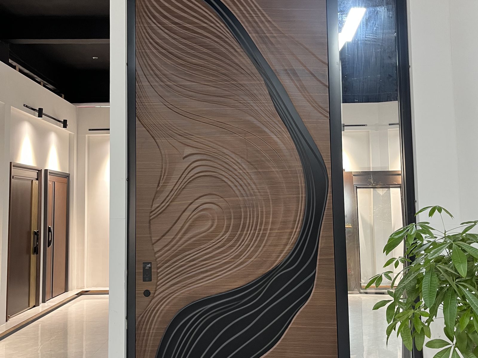 Image needed: showroom or retail frontage with aluminum systems